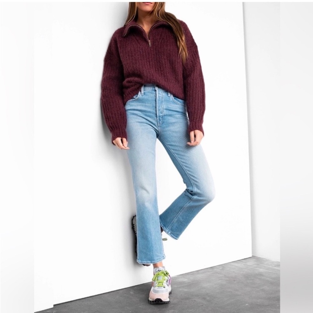 Mother Jeans The Tripper Ankle in “Ripe for the Squeeze”